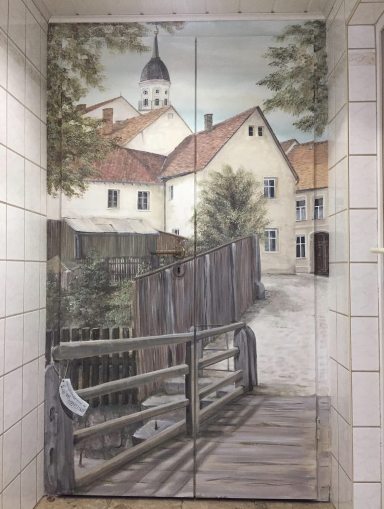Wandmalerei in Gaststätten