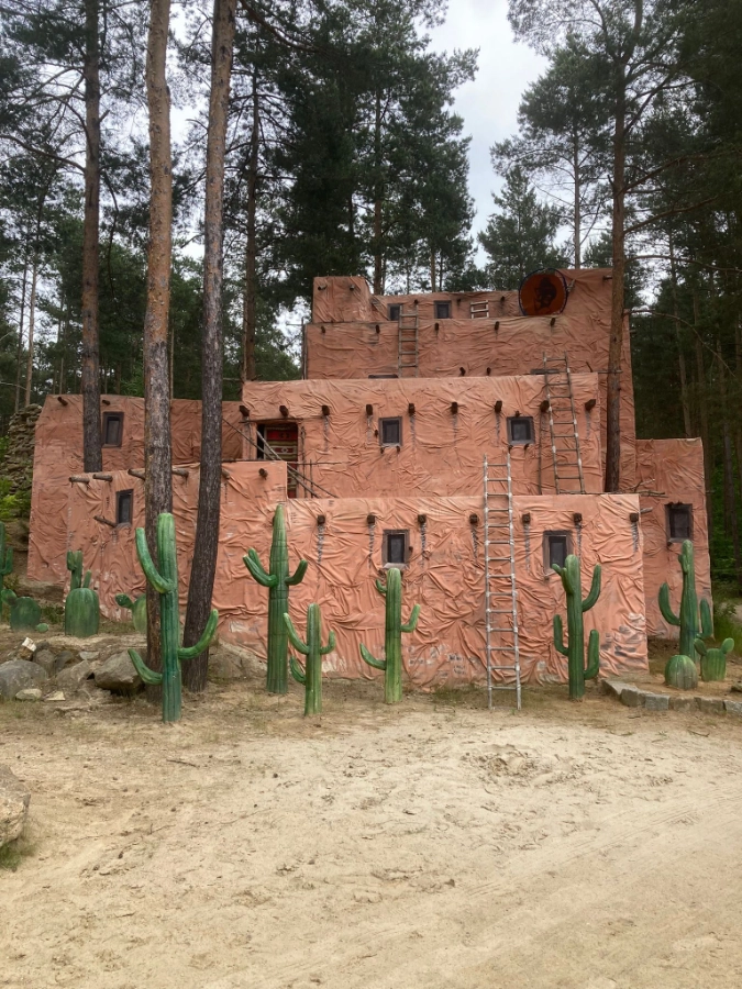 Kulissen Wandmalereien
